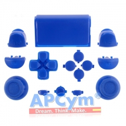 Pack Completo Botones Mando Ps4 Azul Oscuro