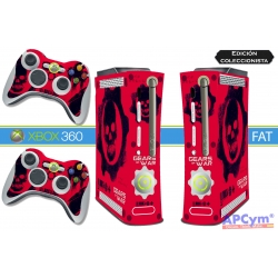 Vinilo Xbox 360 Fat Gears Of War Edicion Coleccionista