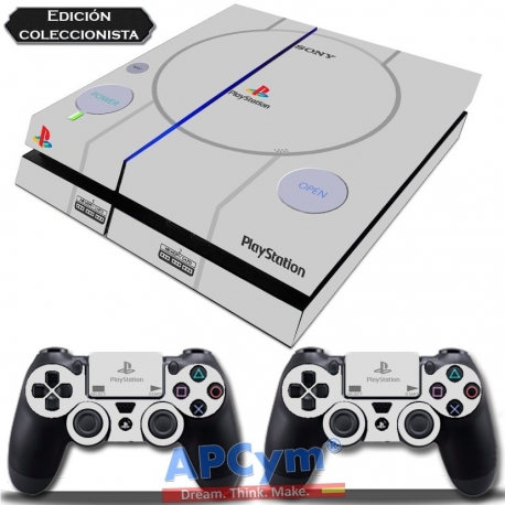 Vinilo Playstation 4 Decorativo - APCym - Tienda de Vinilos para Consolas,  Vinilos para Thermomix TM31, Thermomix TM5, TM21 y TM6. Mandos Arcade Retro  para Raspberry Pi y PS4.