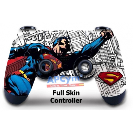 Vinilo Skin para Mando PS4 Completo Superman