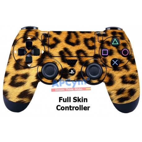 Vinilo Skin para Mando PS4 Completo Leopardo