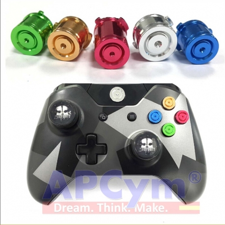 Botones Bala Aluminio Colores Accion Xbox One