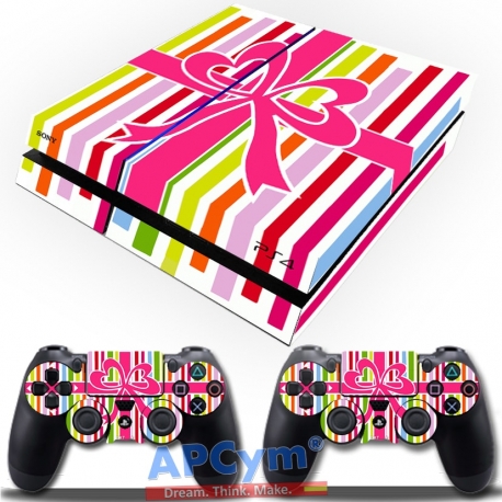 Vinilo Playstation 4 caja de regalo decorativa