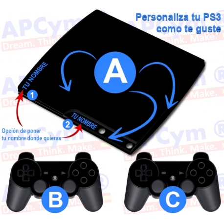 Personaliza tu Consola PS3 slim