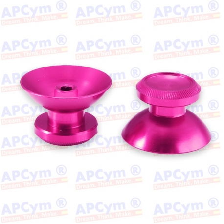 Joysticks de Aluminio PS4 rosa fucsia