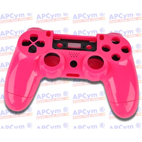 Carcasa Mando PS4 rosa fucsia
