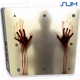 Vinilo PS4 Slim manos de sangre zombie