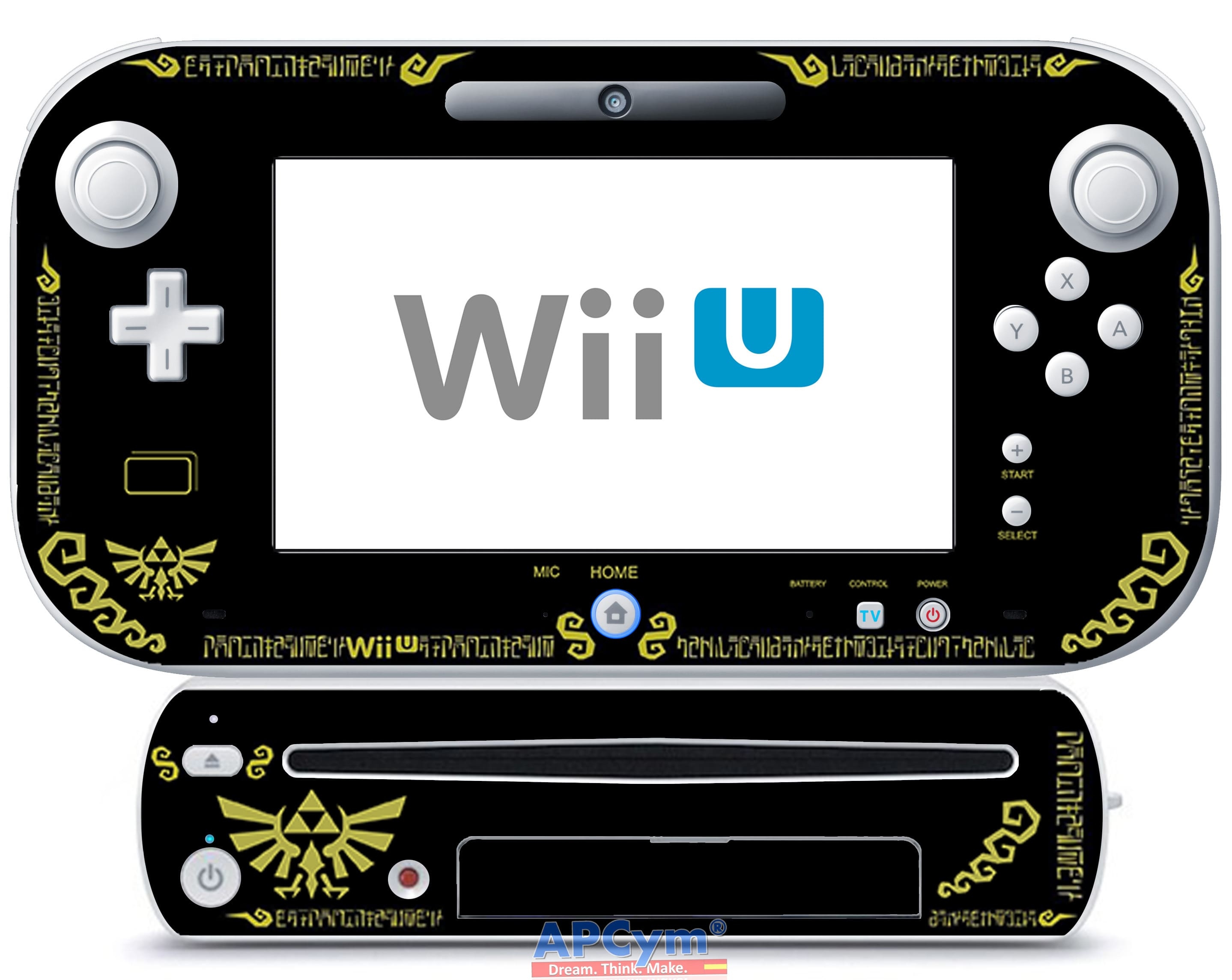 Vinilos para Consola Wii U Acabado en Brillo Alta Desde España