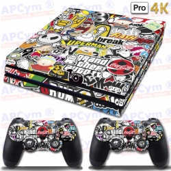 Vinilo PS4 PRO Masters At Work stickers