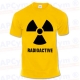 Camiseta Radioactive Caution radiacion