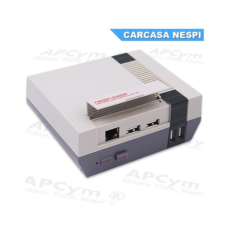 Carcasa Case Nes Nintendo para Raspberry Pi
