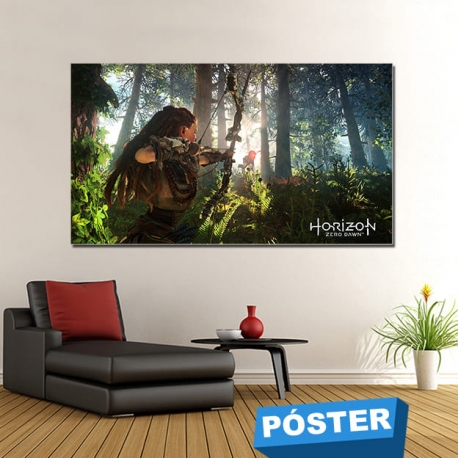 Poster Horizon con Protector en Brillo