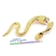 Pendiente Serpiente modelo "Snake" color Gold (oro)