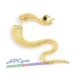 Pendiente Serpiente modelo "Snake" color Gold (oro)