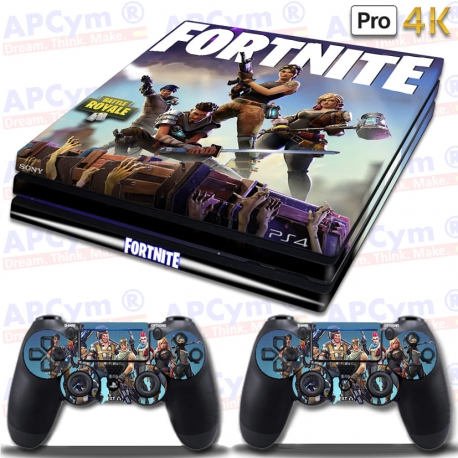 Vinilo PS4 PRO 4K Fortnite