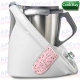 Vinilo Cook Key Thermomix TM5 Pink Cat