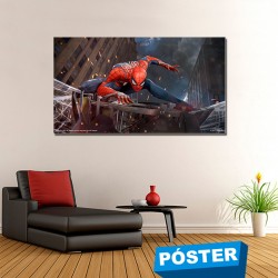 Poster con Acabado en Brillo Spiderman