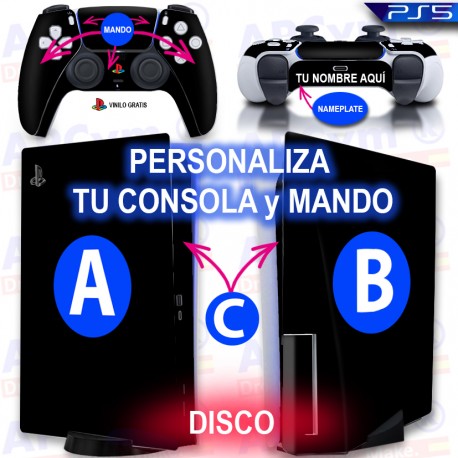 Personaliza tu Consola PS5 Disco o Digital
