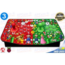 Mando Arcade Recreativa para Raspberry Pi 3 y Pi 4 / PC / PS4 / PS3 / TV BOX