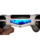 Vinilo Skin para Luz Mando PS4 Zombies Inside.  Efecto Zombies dentro del mando de PS4. 5 Unidades
