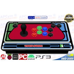 Joystick Arcade Recreativa 1 Player para Raspberry Pi 3 y Pi 4 / PC / PS4 / PS3 / ANDROID