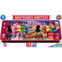 Mando Arcade USB 2 Jugadores para Raspberry Pi 3 y Pi 4 / PC / PS3 / TV BOX