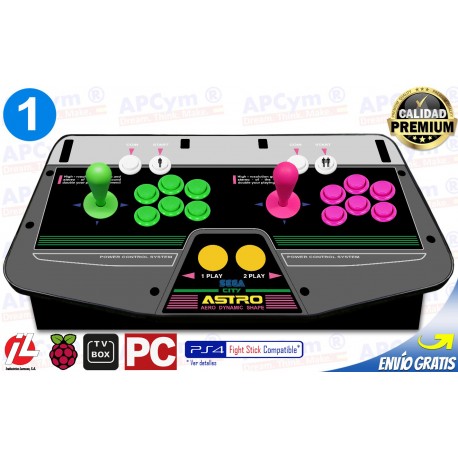 Mando Recreativa Arcade para Raspberry Pi 3