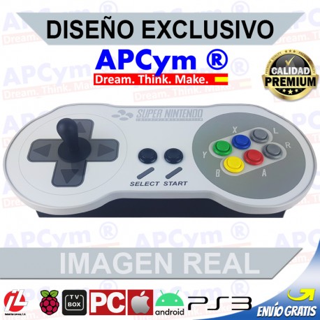 Joystick Arcade Recreativa 1 Player para Raspberry Pi 3 y Pi 4 / PC / PS4 / PS3 / ANDROID