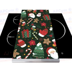 Tabla + Vinilo + Ruedas para Robots de Cocina Efecto Madera