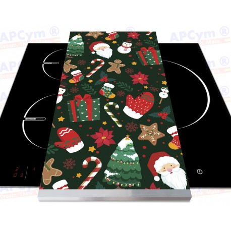 Tabla + Vinilo + Ruedas para Robots de Cocina Efecto Madera