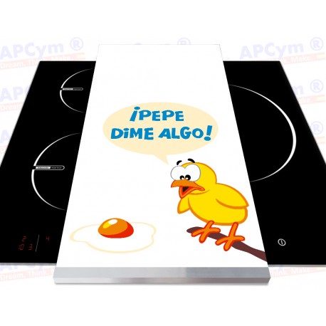 Tabla + Vinilo + Ruedas para Robots de Cocina Pepe dime algo