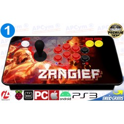 Mando Recreativa Arcade 1 Player para Raspberry Pi 3 y Pi 4 / PC / PS4 / PS3 / ANDROID